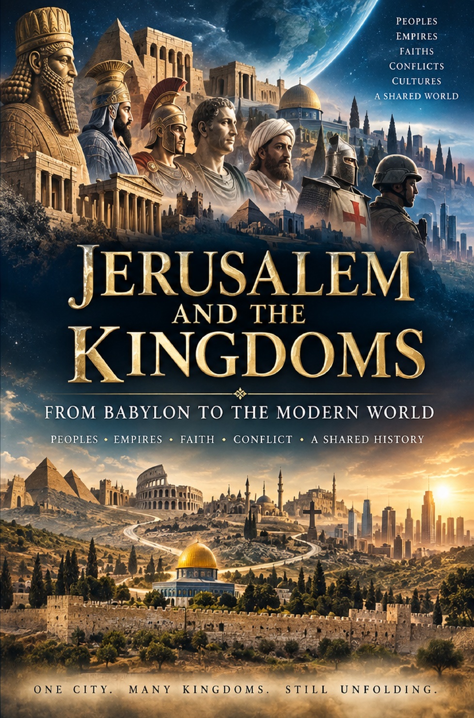 Cover of Jerusalem and the Kingdoms: From Babylon to the Modern World by Will Salas