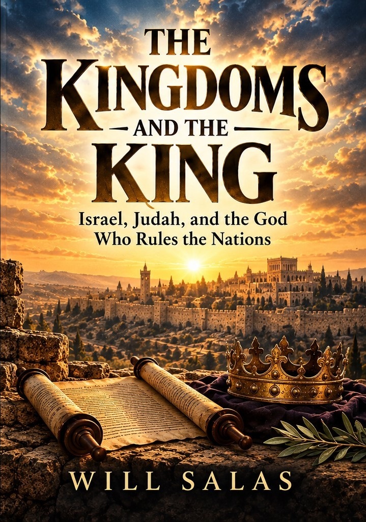 Cover of The Kingdoms and the King: Israel, Judah, and the God Who Rules the Nations by Will Salas